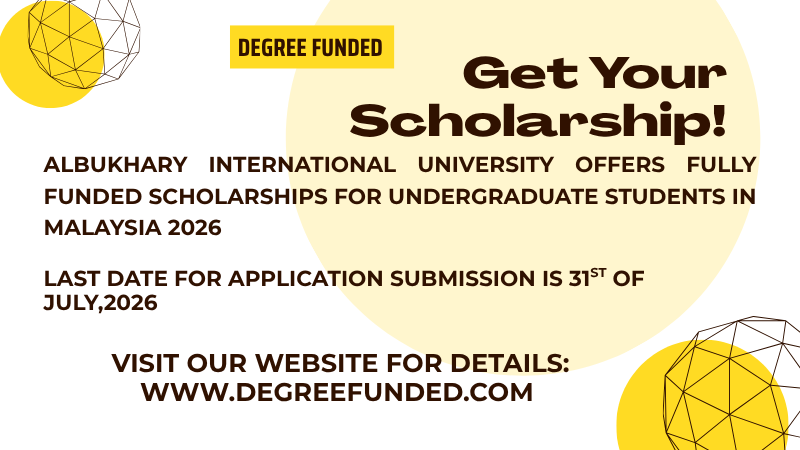 Fully funded scholarship